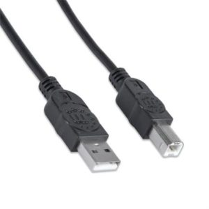 cable manhattan usb b alta velocidad 2.0 a b3m color negro