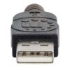 cable manhattan usb 2.0 alta velocidad extensión activa 20m color negro