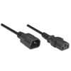 cable manhattan alimentación monitor a cpu 1.8m color negro