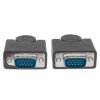 cable manhattan hd15 m m para monitor svga 3m color negro