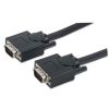 cable manhattan hd15 m m para monitor svga 7.5m color negro