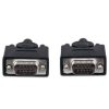 cable manhattan hd15 m m para monitor svga 7.5m color negro