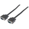 cable manhattan hd15 m m para monitor svga 4.5m color negro
