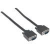 cable manhattan hd15 m m para monitor svga 4.5m color negro
