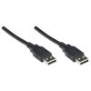 cable manhattan usb a 2.0 alta velocidad 1.8m color negro