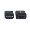 cable manhattan displayport/hdmi m 4k 3m color negro