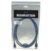 cable manhattan usb micro b súper velocidad 3.2 gen1 2m color azul