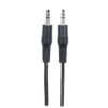 cable manhattan audio estéreo 3.5mm m m 1.8m color negro