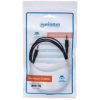 cable manhattan audio estéreo 3.5mm m m 1.8m color negro