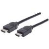 cable manhattan hdmi 1.4 m m alta velocidad canal ethernet 5m color negro