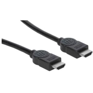 cable manhattan hdmi 1.4 m m alta velocidad canal ethernet 3m color negro