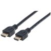 cable manhattan hdmi m m alta velocidad con ethernet 1m color negro