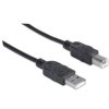 cable manhattan usb 2.0 a b alta velocidad 5m color negro