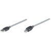 cable manhattan extensión activa usb alta velocidad a b 11m color plata