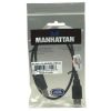 cable manhattan usb b 2.0 alta velocidad 0.5m color negro