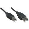 cable manhattan usb b 2.0 alta velocidad 0.5m color negro