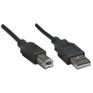 cable manhattan usb b 2.0 alta velocidad 0.5m color negro