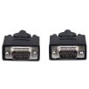 cable manhattan para monitor svga hd15 m m 20m color negro