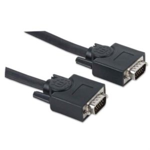 cable manhattan para monitor svga hd15 m m 20m color negro