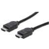 cable manhattan hdmi m m alta velocidad con ethernet 7.5m color negro