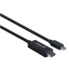 cable manhattan mini displayport a hdmi 1080p 1.8m color negro