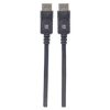 cable manhattan displayport m m 1080p 2m color negro