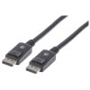 cable manhattan displayport m m 1080p 2m color negro