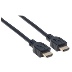 cable manhattan hdmi alta velocidad con ethernet hdmi m m 3m color negro