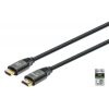 cable manhattan hdmi certificado ultra alta velocidad 8k a 60hz/4k a 120hz c/ethernet 1m color negro