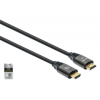 cable manhattan hdmi certificado ultra alta velocidad 8k a 60hz/4k a 120hz c/ethernet 1m color negro