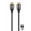 cable manhattan hdmi certificado ultra alta velocidad 8k a 60hz/4k a 120hz c/ethernet 1m color negro