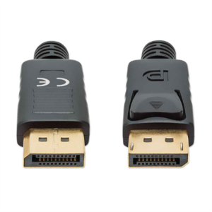 cable manhattan displayport m m 8k a 60hz 1m color negro