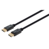 cable manhattan displayport m m 8k a 60hz 2m color negro