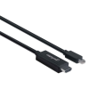 cable manhattan mini displayport m m 4k a 60hz 1.8m color negro