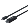 cable manhattan mini displayport m m 4k a 60hz 1.8m color negro