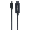 cable manhattan mini displayport m m 4k a 60hz 1.8m color negro