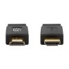 cable manhattan hdmi plano alta velocidad con ethernet 10m color negro