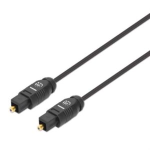 cable manhattan audio digital Óptico toslink m m 1m color negro