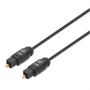 cable manhattan audio digital Óptico toslink m m 2m color negro