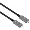 cable usb c manhattan v3.2 c c 10.0m 10gbps 60w