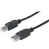 cable manhattan usb v2.0 a b 0.9m negro