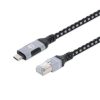 cable usb c manhattan v3.2 a rj45 2m 5 gbps cat6 1 gbps