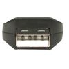 adaptador manhattan sonido 5.1 estéreo usb alta velocidad color negro