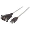 convertidor manhattan usb a puerto serial 1.8m