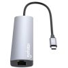 estacion docking usb c manhattan con hub 6 en 1