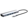 estacion docking usb c manhattan con hub 6 en 1