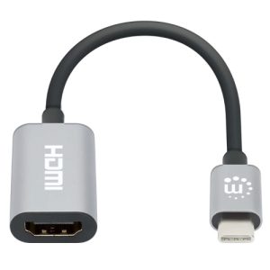 convertidor manhattan usb c a hdmi 4k@60hz