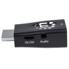 convertidor manhattan video hdmi a svga+salida audio color negro
