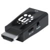 convertidor manhattan video hdmi a svga+salida audio color negro