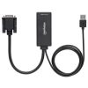 convertidor manhattan video svga+audio usb a hdmi color negro